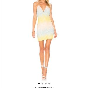 Superdown Taylor Sequin Minidress